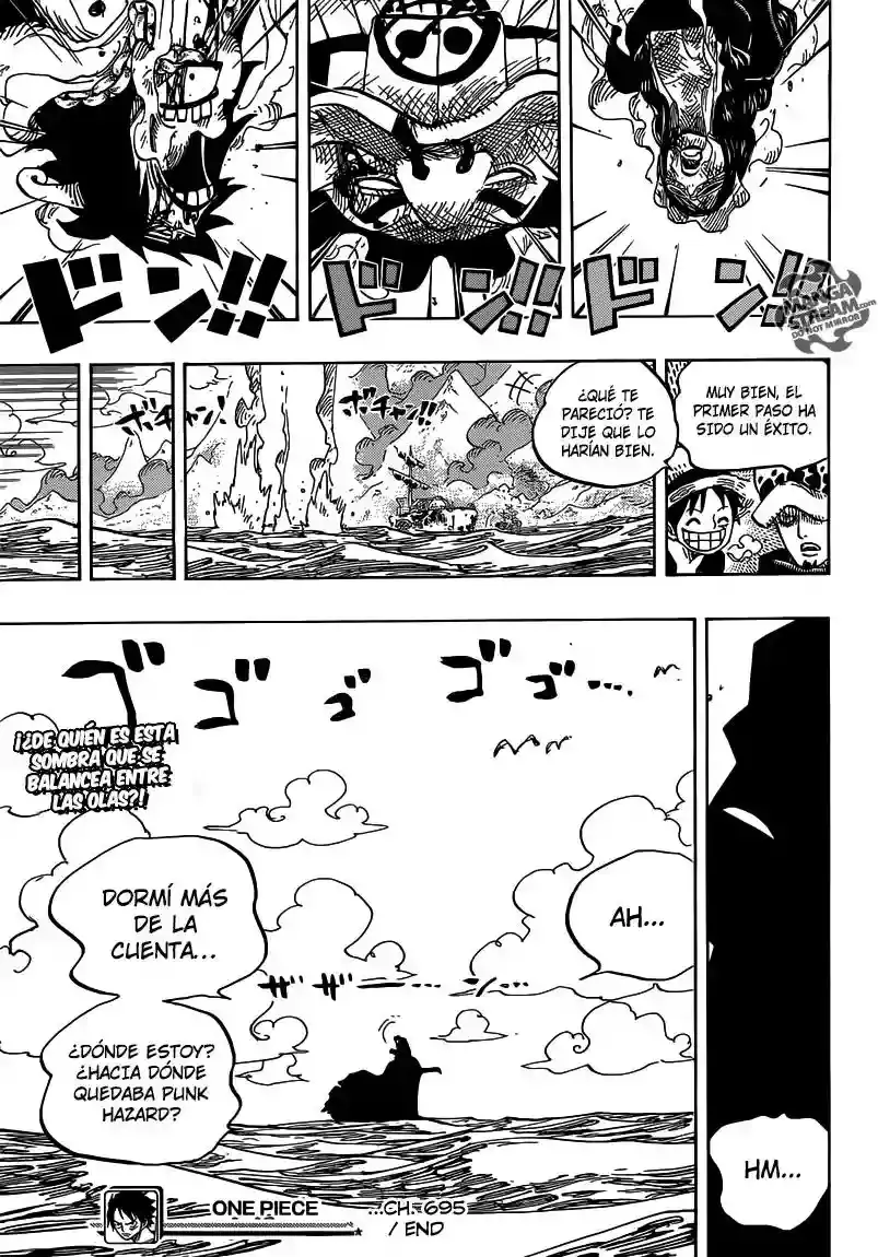 One Piece Capítulo 695 - Página 18 en español