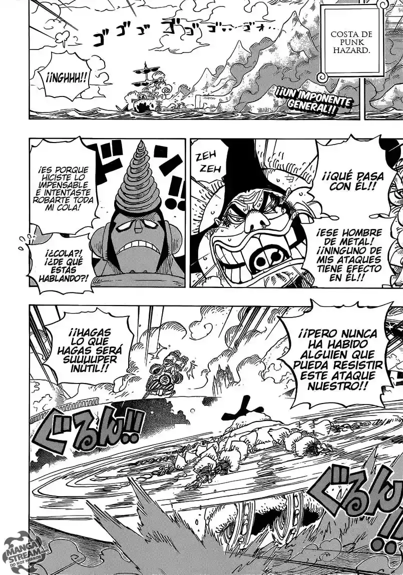 One Piece Capítulo 695 - Página 3 en español