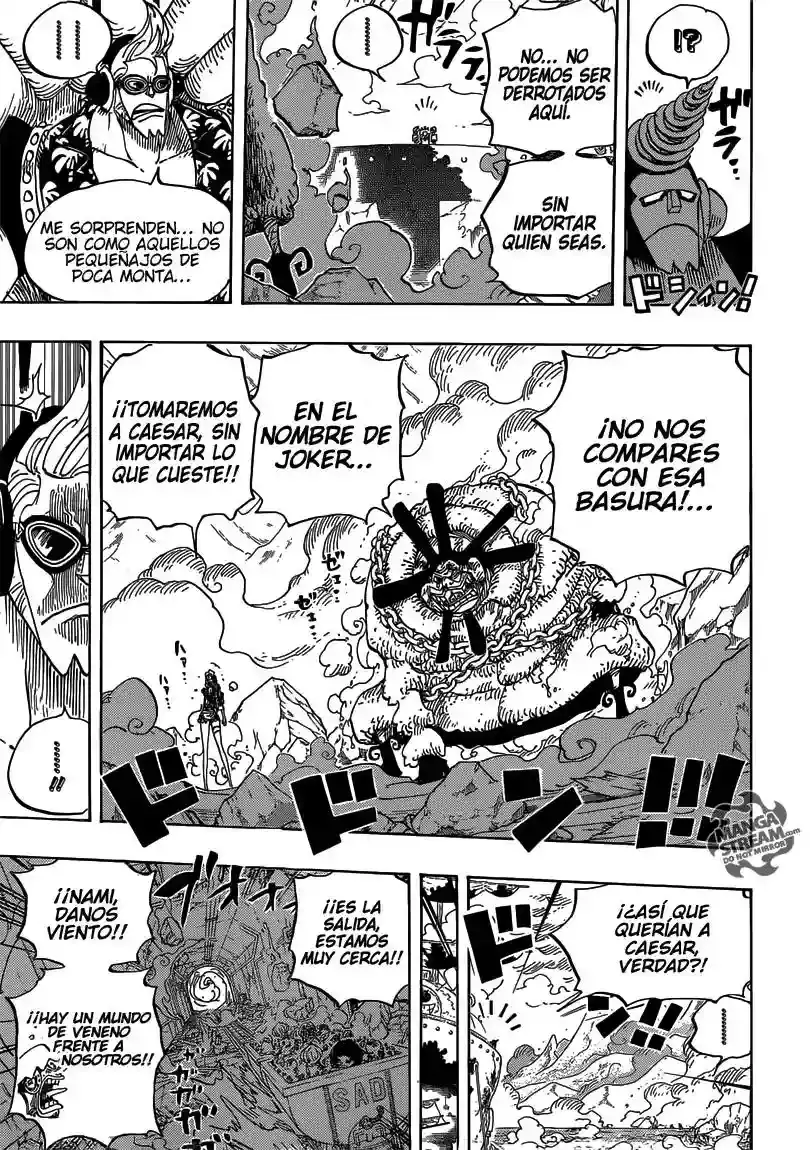 One Piece Capítulo 695 - Página 7 en español