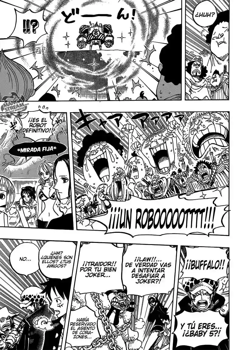 One Piece Capítulo 695 - Página 9 en español