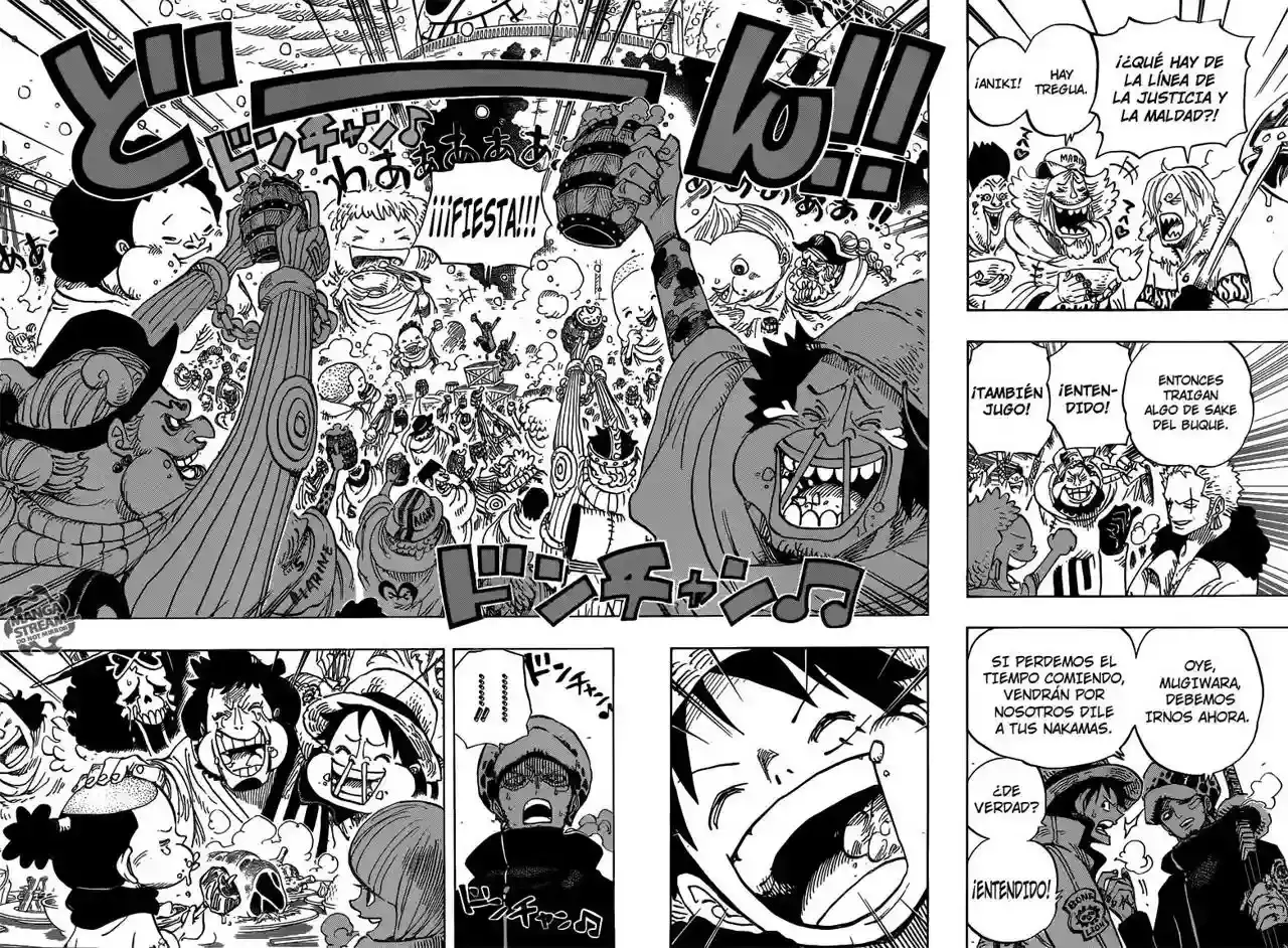One Piece Capítulo 696 - Página 17 en español