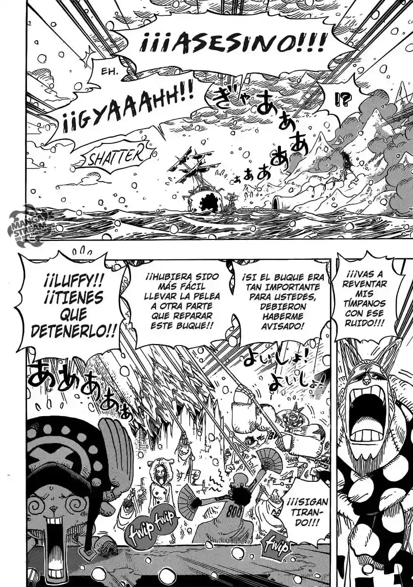 One Piece Capítulo 696 - Página 5 en español