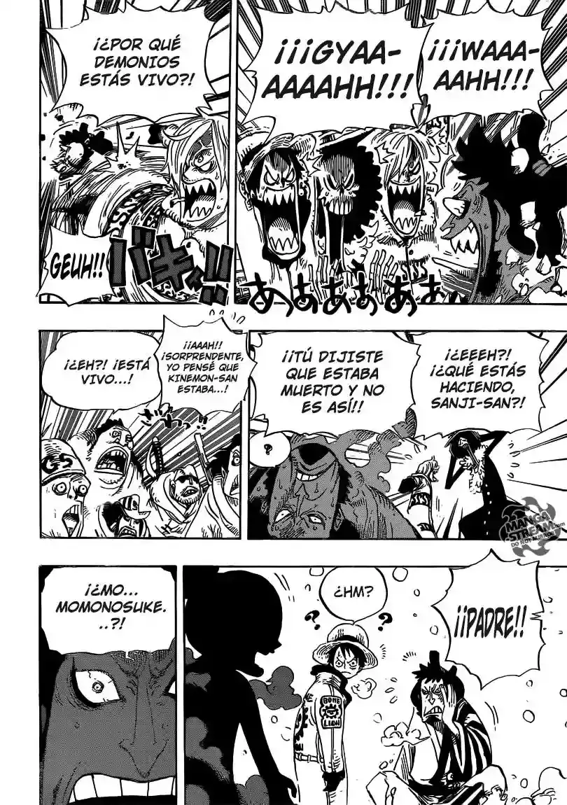 One Piece Capítulo 696 - Página 7 en español