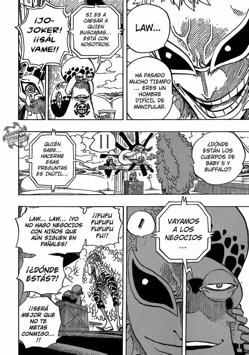 One Piece Capítulo 697 - Página 17 en español