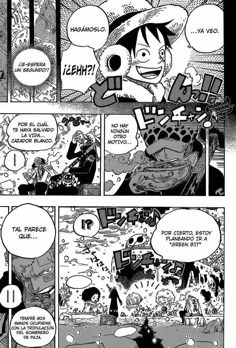 One Piece Capítulo 697 - Página 4 en español