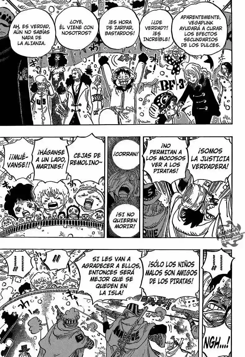 One Piece Capítulo 697 - Página 8 en español