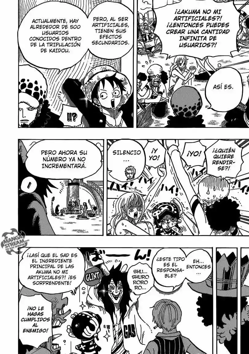 One Piece Capítulo 698 - Página 17 en español