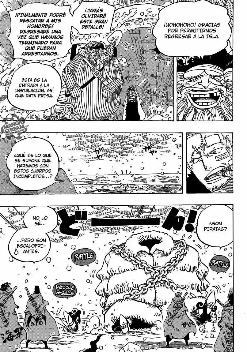 One Piece Capítulo 698 - Página 4 en español