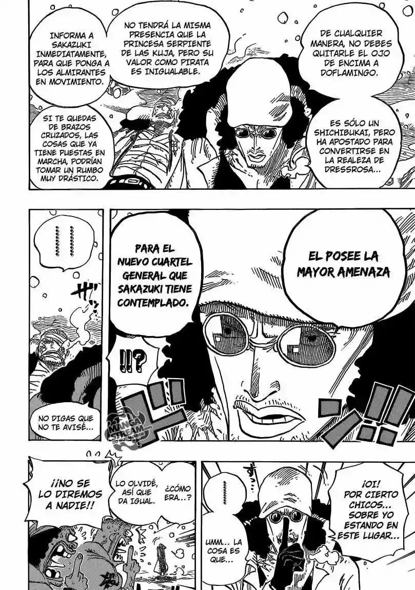 One Piece Capítulo 699 - Página 11 en español