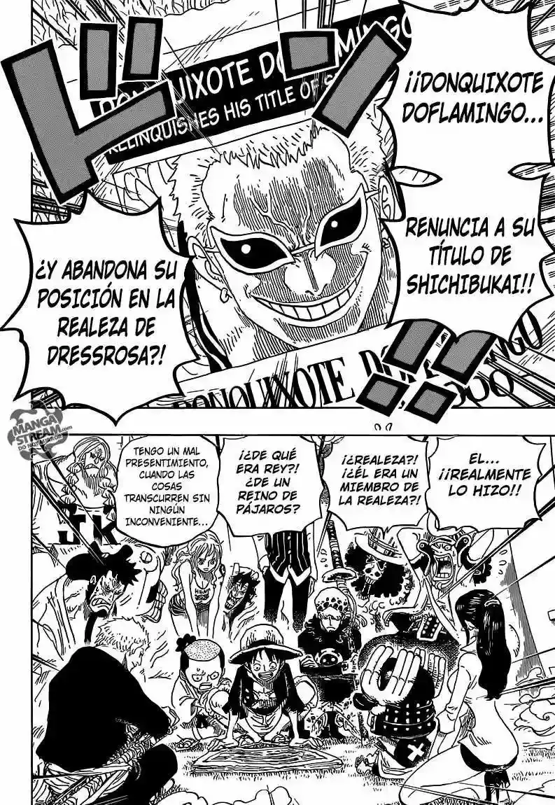 One Piece Capítulo 699 - Página 17 en español