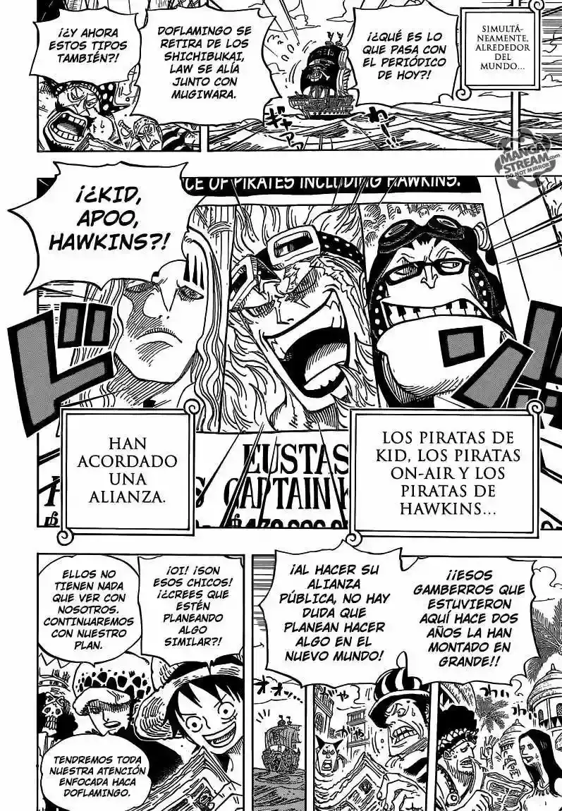 One Piece Capítulo 699 - Página 19 en español