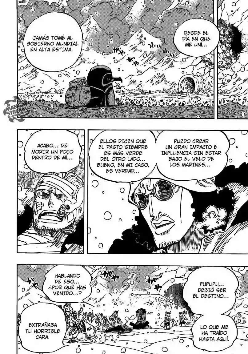 One Piece Capítulo 699 - Página 9 en español