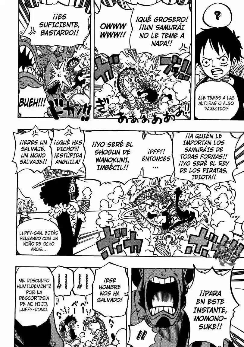 One Piece Capítulo 701 - Página 5 en español
