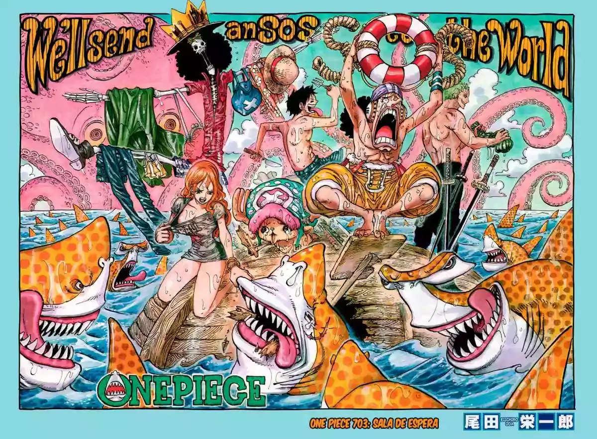 One Piece Capítulo 703 - Página 3 en español