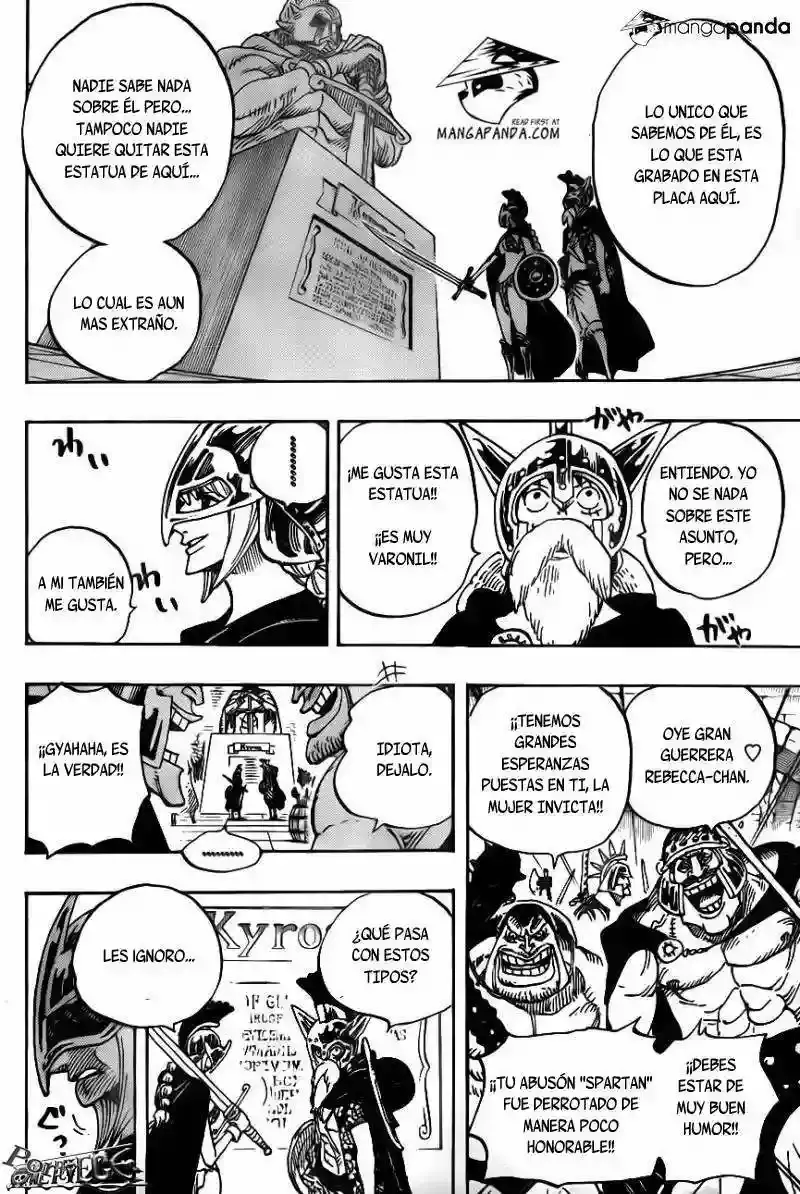 One Piece Capítulo 704 - Página 17 en español