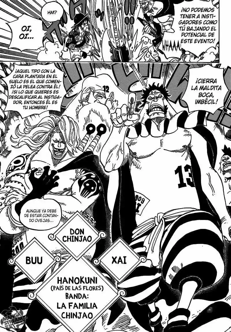 One Piece Capítulo 704 - Página 4 en español