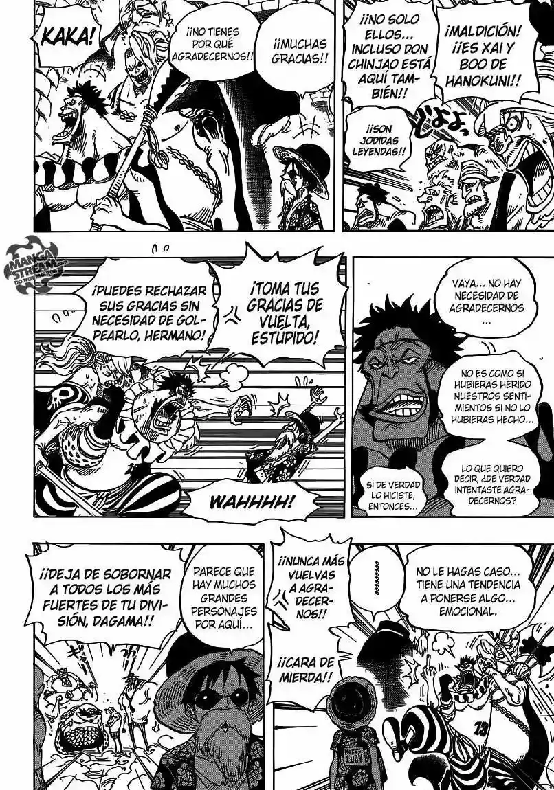 One Piece Capítulo 704 - Página 5 en español