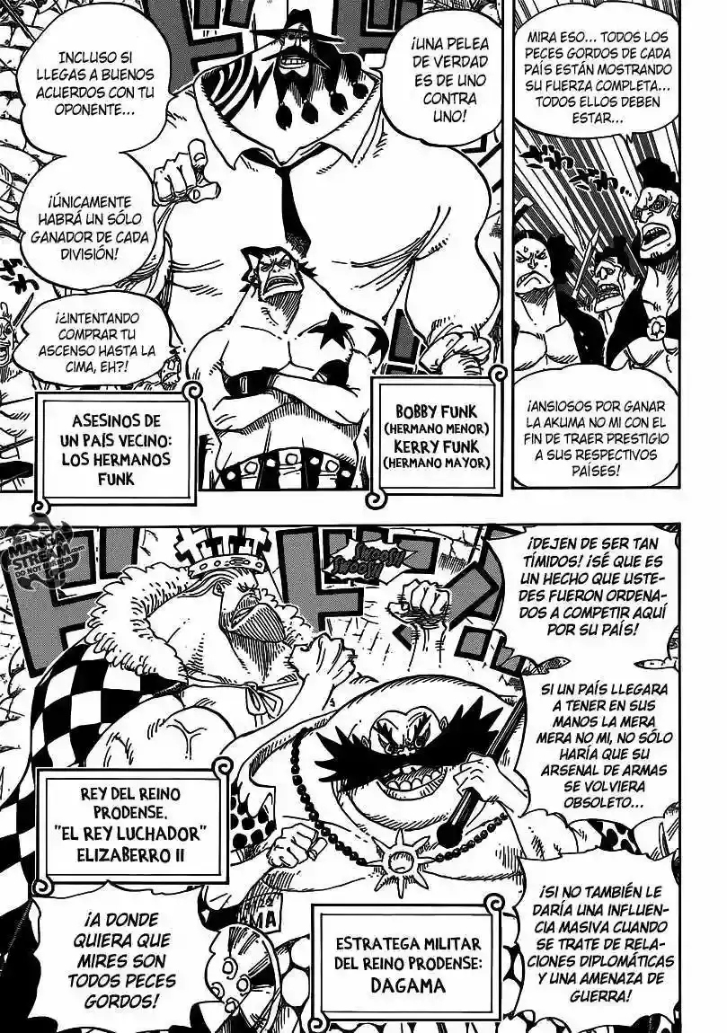 One Piece Capítulo 704 - Página 6 en español