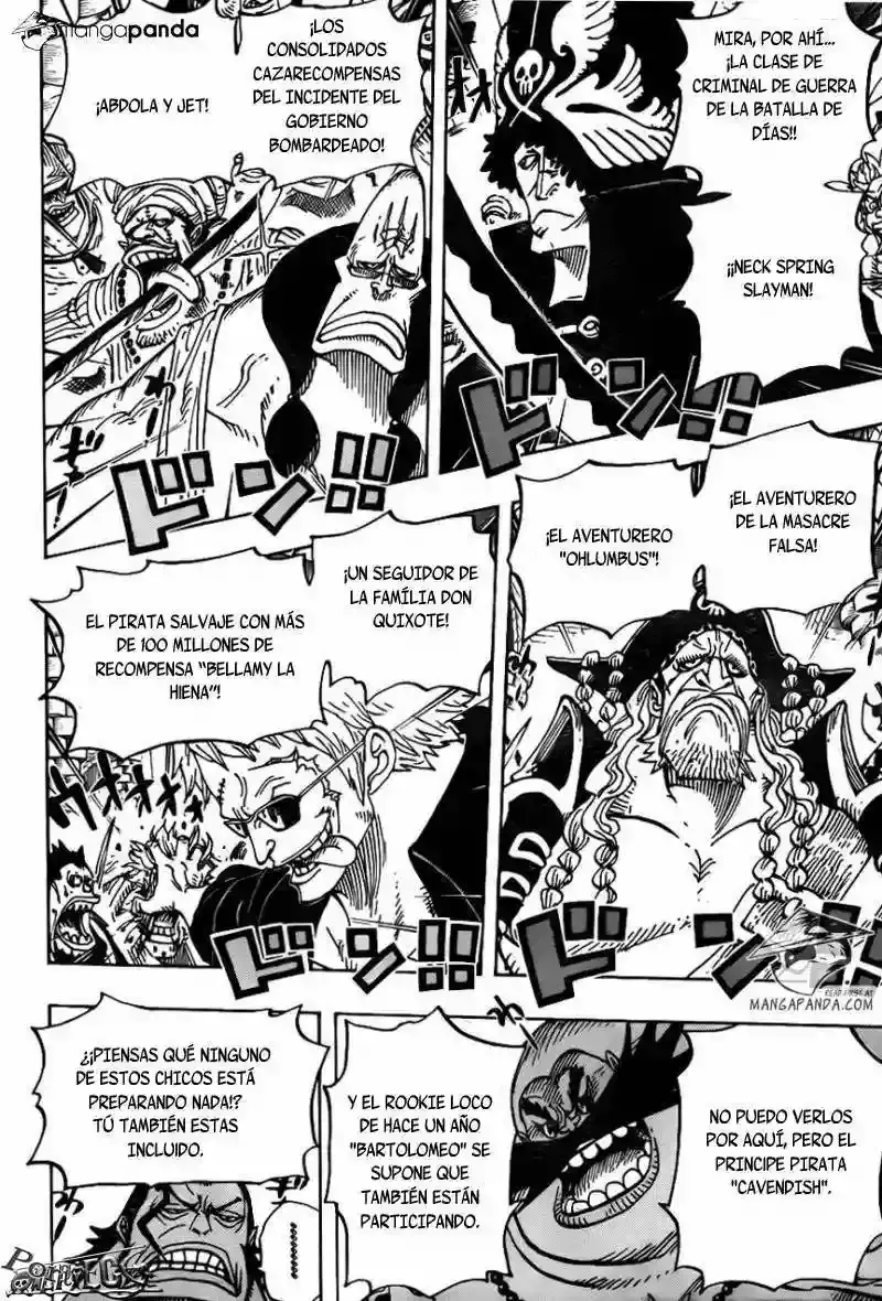 One Piece Capítulo 704 - Página 7 en español