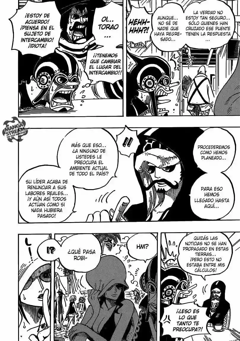 One Piece Capítulo 705 - Página 11 en español