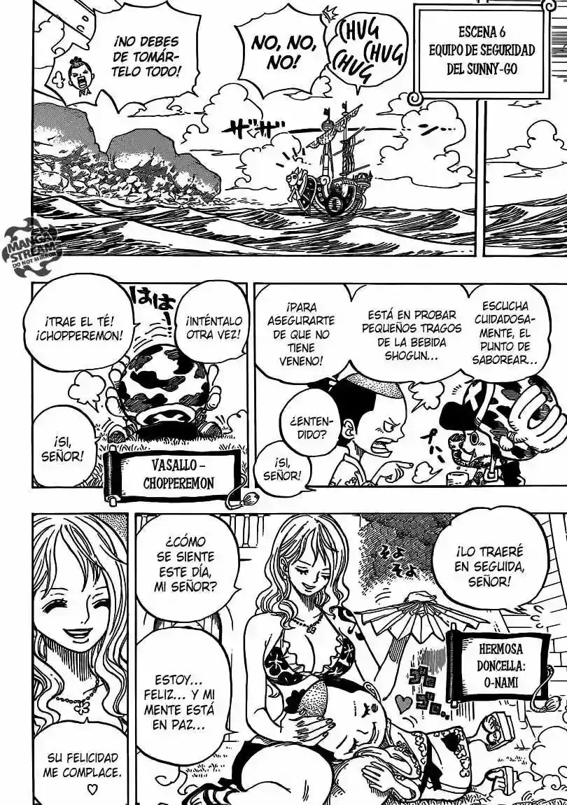 One Piece Capítulo 705 - Página 17 en español