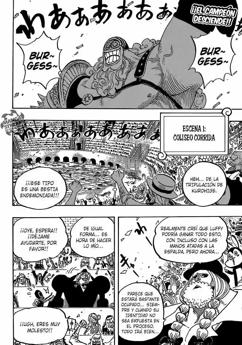 One Piece Capítulo 705 - Página 3 en español