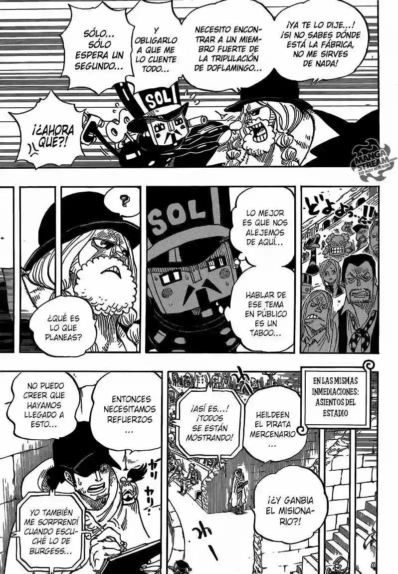 One Piece Capítulo 705 - Página 4 en español