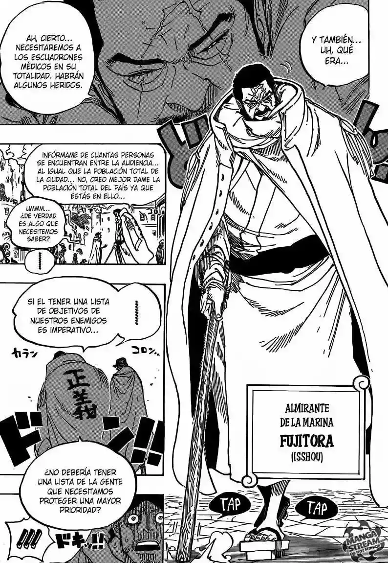 One Piece Capítulo 705 - Página 8 en español