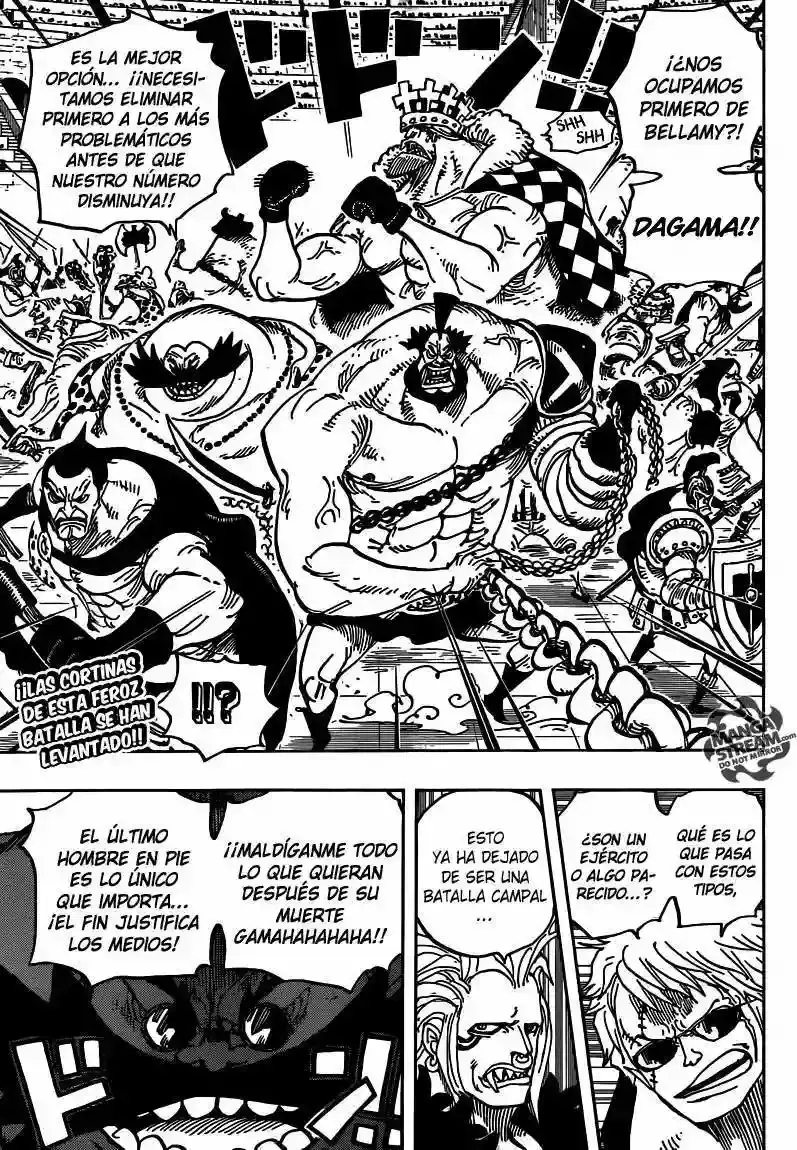 One Piece Capítulo 706 - Página 15 en español