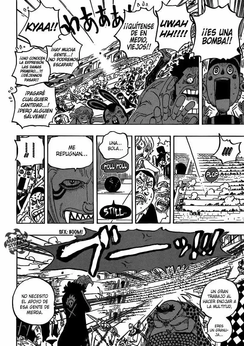 One Piece Capítulo 706 - Página 5 en español