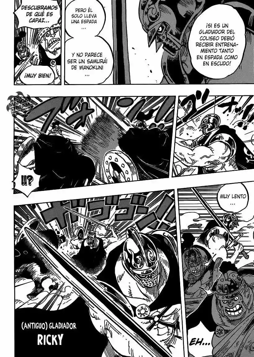 One Piece Capítulo 707 - Página 14 en español