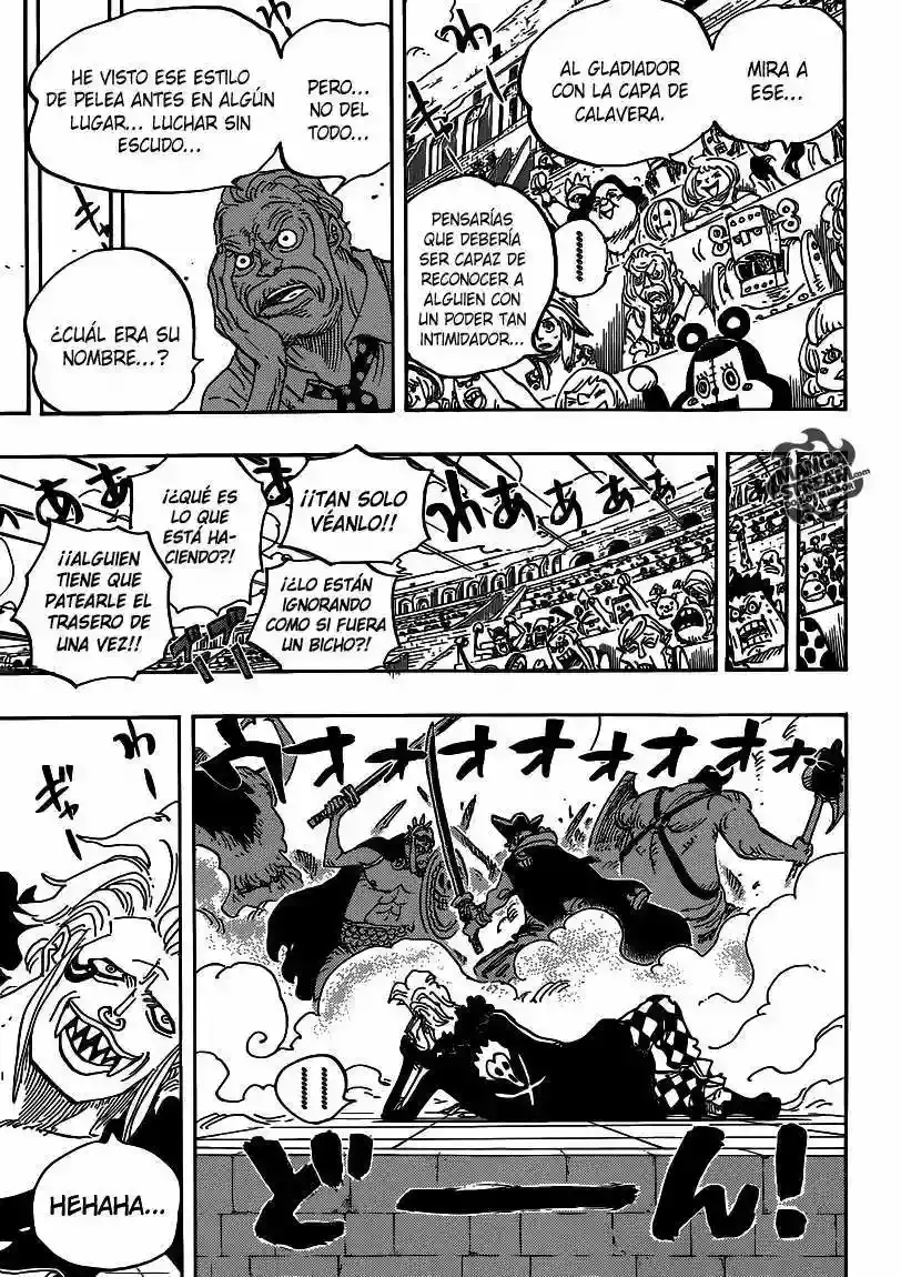 One Piece Capítulo 707 - Página 15 en español