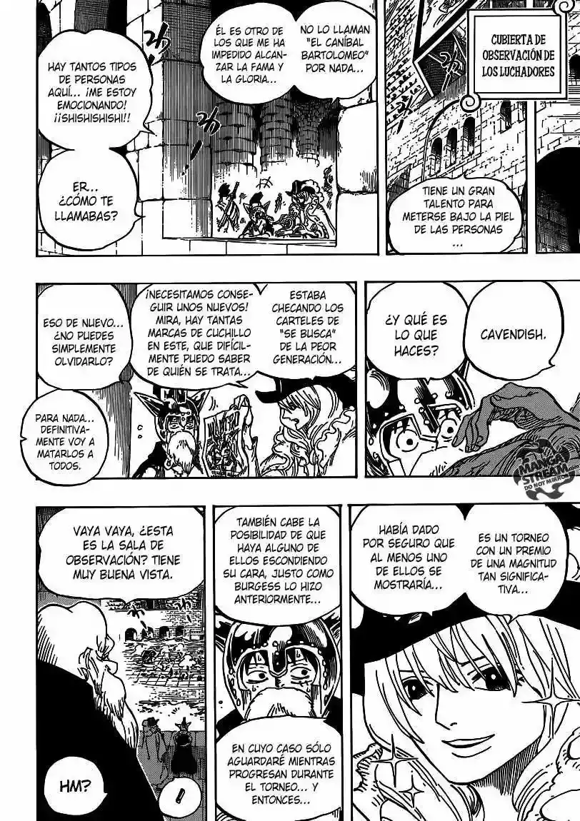One Piece Capítulo 707 - Página 16 en español