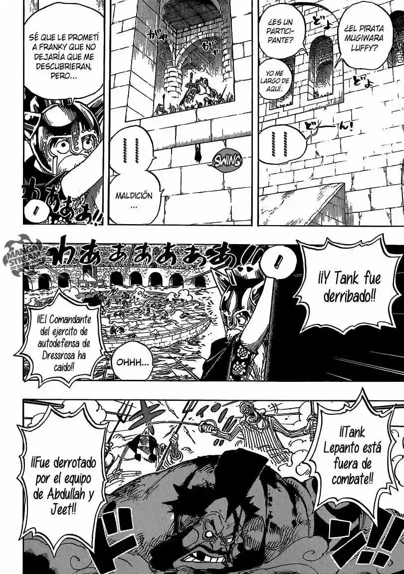 One Piece Capítulo 708 - Página 11 en español