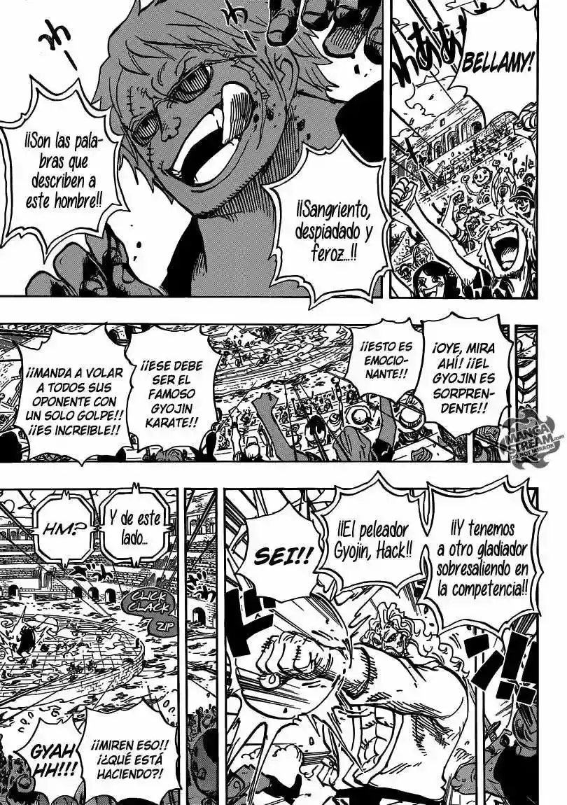 One Piece Capítulo 708 - Página 14 en español