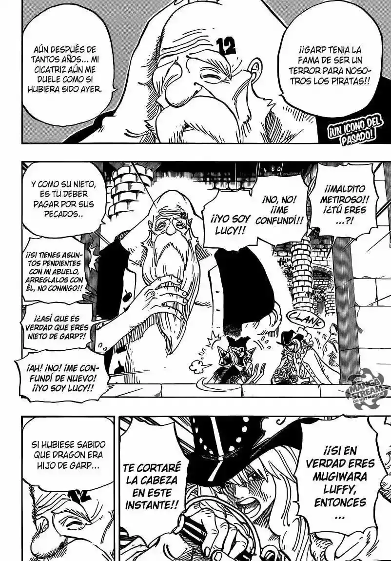One Piece Capítulo 708 - Página 3 en español