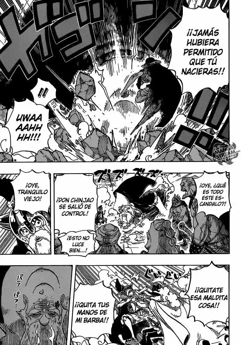 One Piece Capítulo 708 - Página 4 en español