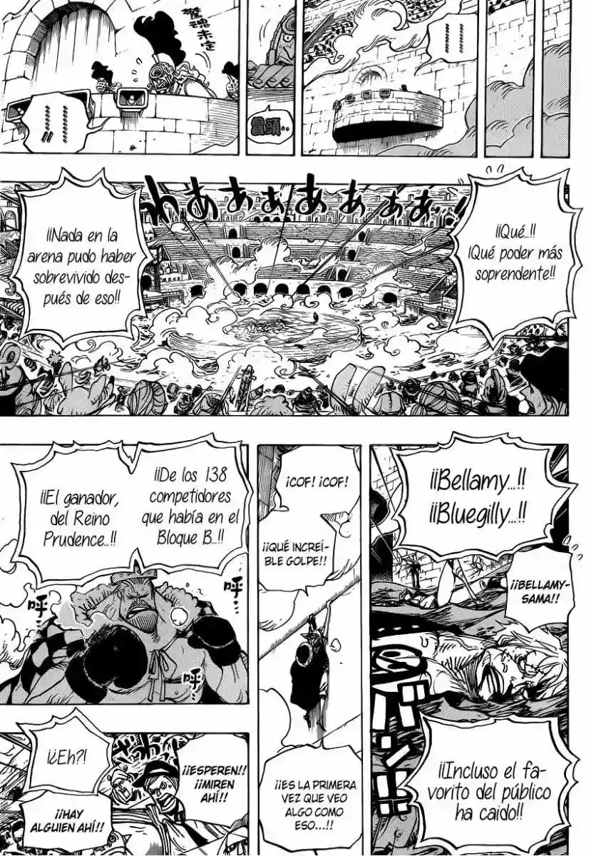 One Piece Capítulo 709 - Página 15 en español