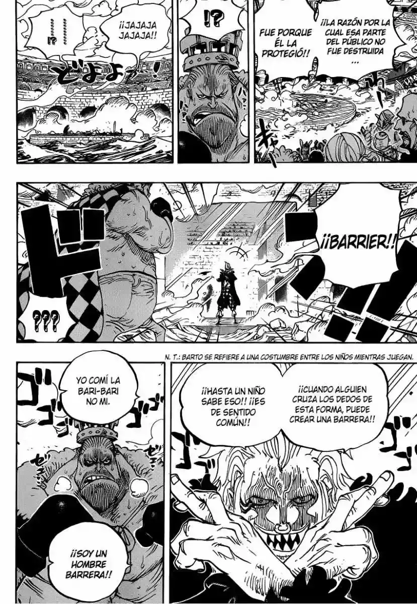 One Piece Capítulo 709 - Página 16 en español