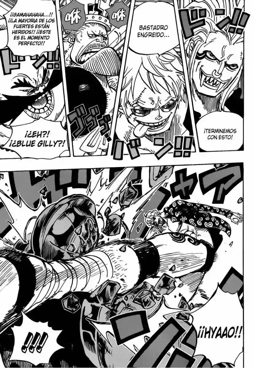 One Piece Capítulo 709 - Página 4 en español