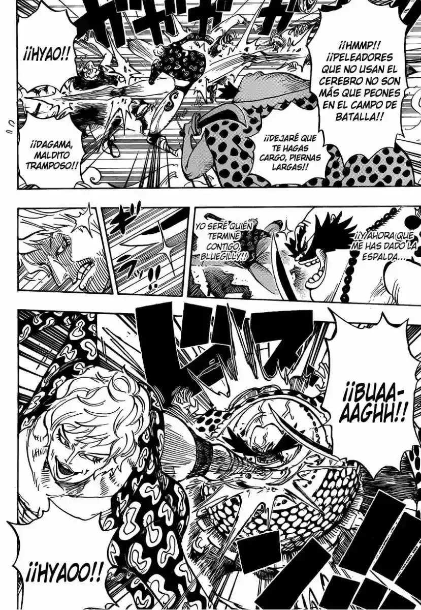 One Piece Capítulo 709 - Página 7 en español