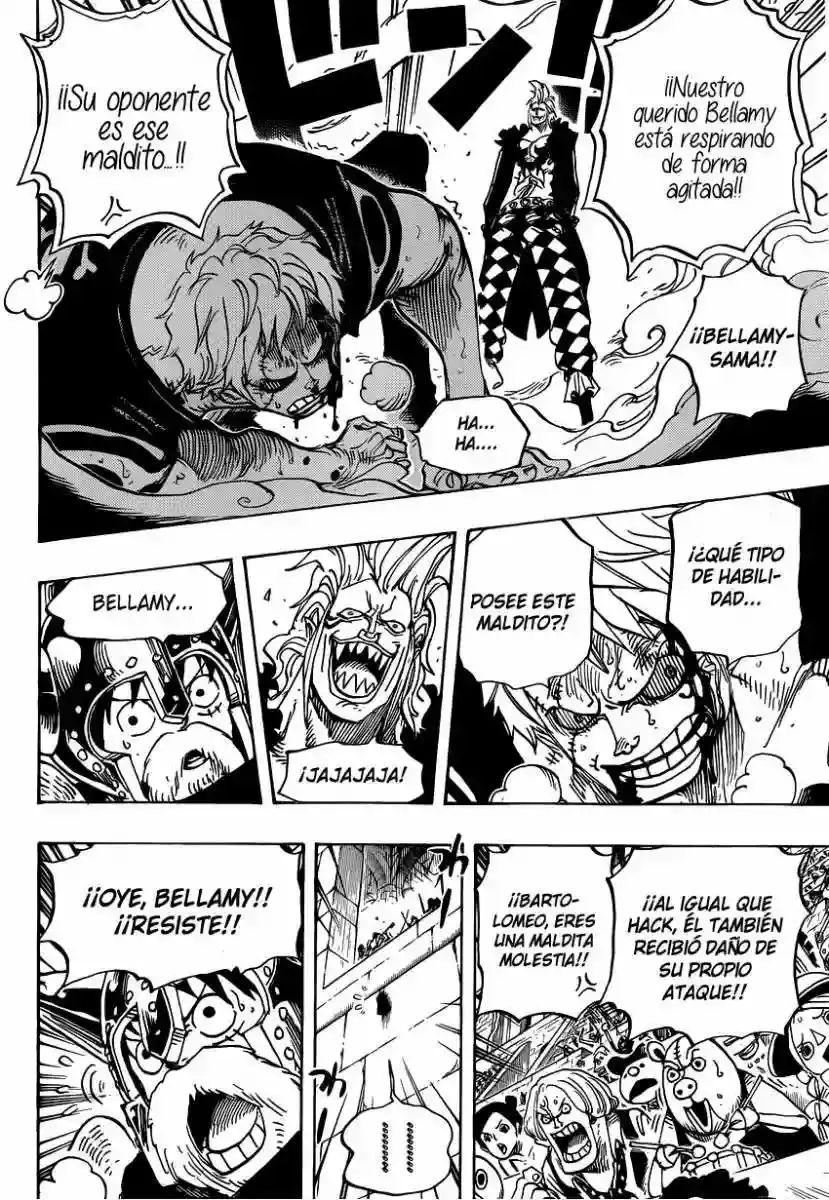 One Piece Capítulo 709 - Página 9 en español