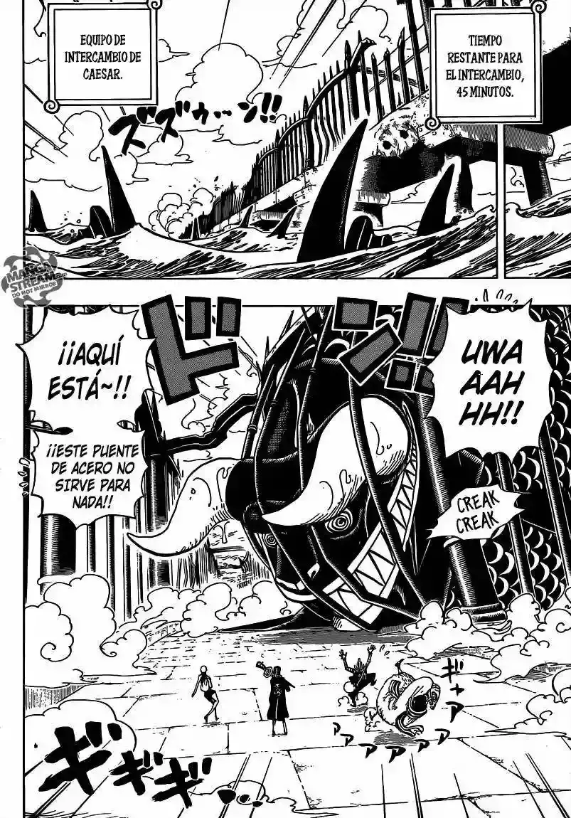 One Piece Capítulo 710 - Página 5 en español