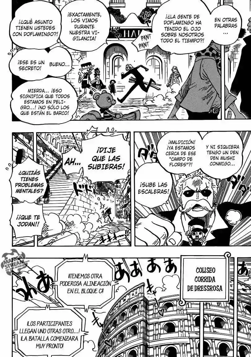 One Piece Capítulo 711 - Página 14 en español