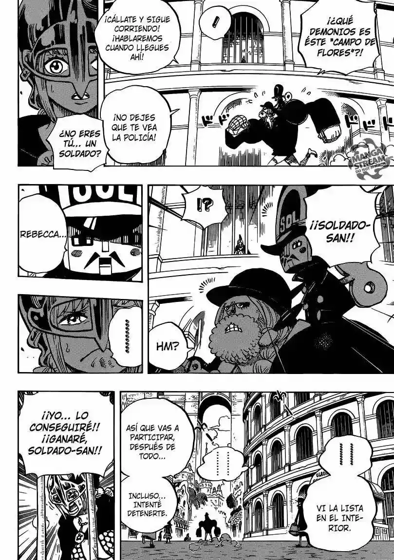One Piece Capítulo 711 - Página 16 en español