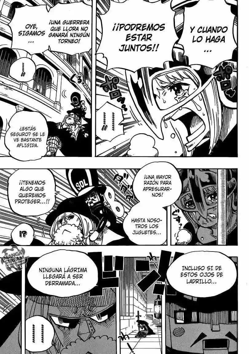 One Piece Capítulo 711 - Página 17 en español