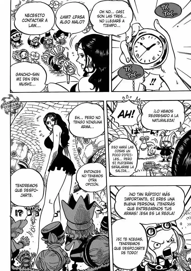 One Piece Capítulo 711 - Página 8 en español