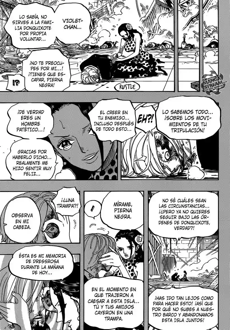 One Piece Capítulo 712 - Página 10 en español