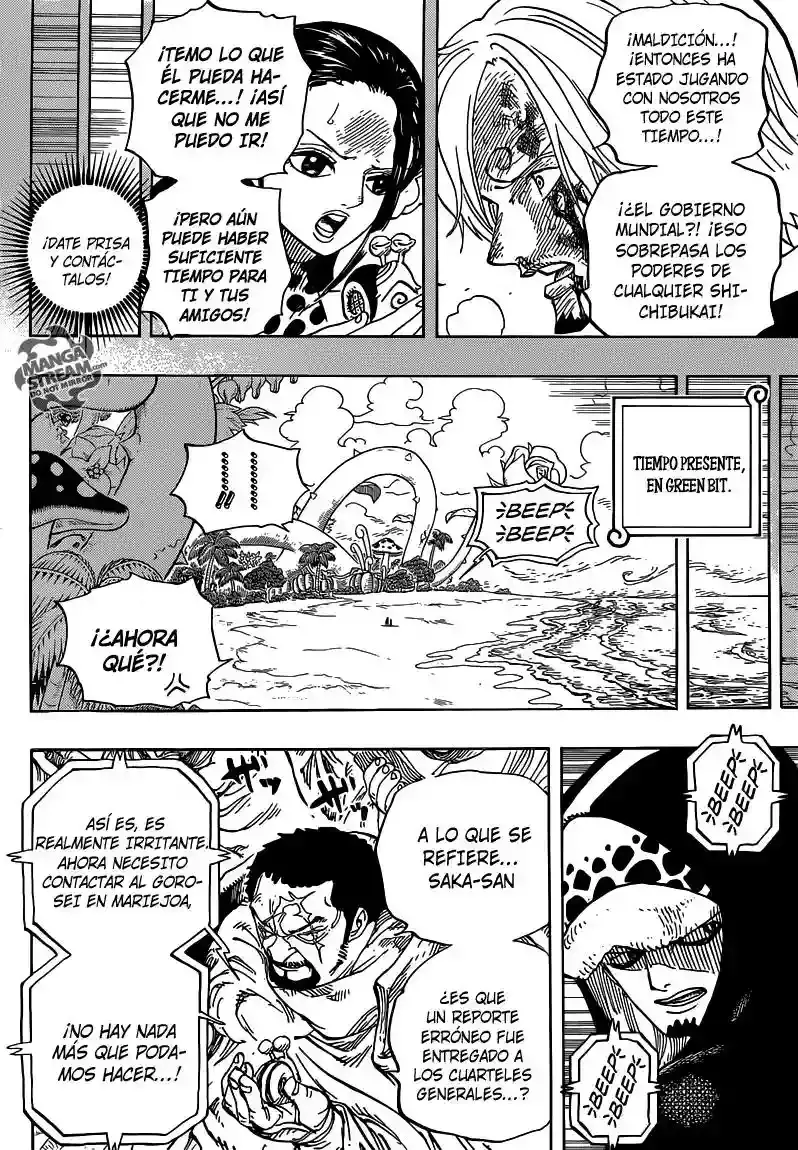 One Piece Capítulo 712 - Página 13 en español