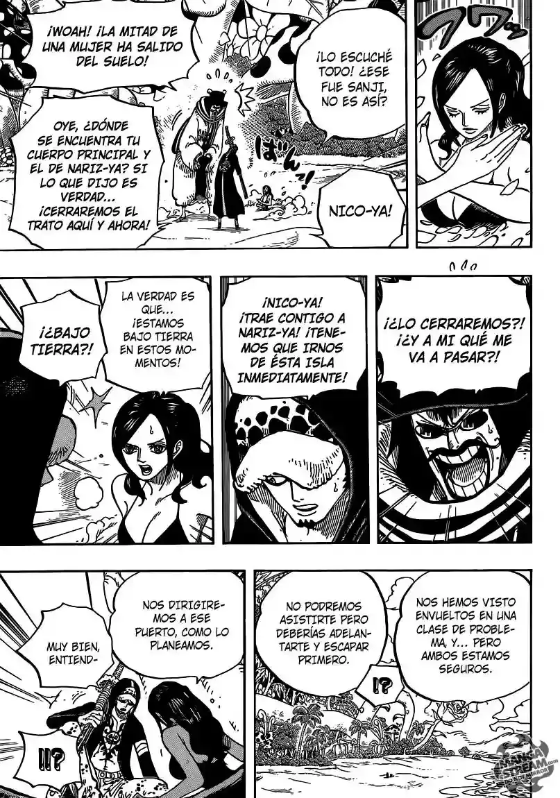 One Piece Capítulo 712 - Página 14 en español